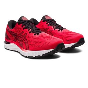 Asics Gel Cumulus 23 Running Shoes Electric Red Black Mens 11.5 UK 10.5 EU 46